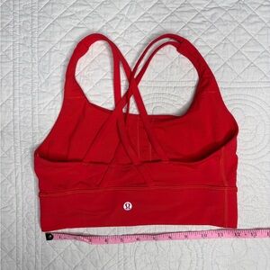 lululemon Vibrant Red Sports Bra